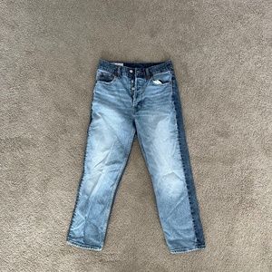 Gap Cheeky Straight Two-tone Jeans